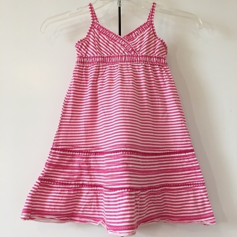 H&M Baby Toddler girls Sleeveless Striped Slip on Maxi dress